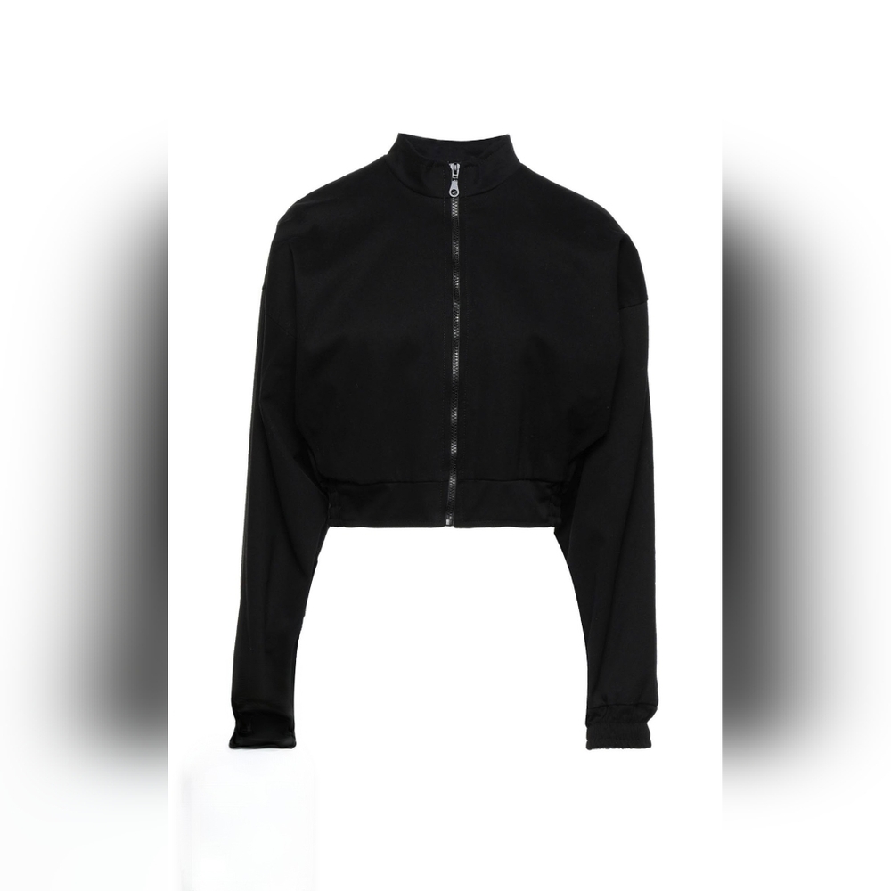 Angela Mele Milano Black Bomber Jacket